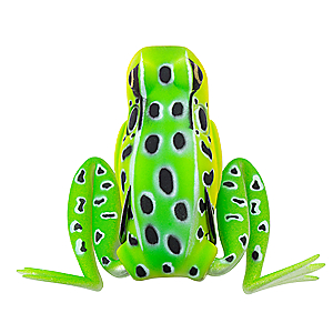 Lunkerhunt Popping Frog - 1/4 oz. - Leopard