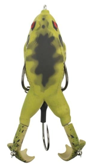 Lunkerhunt Prop Frog Bait Topwater, 1, 3.5in, Toad, PROPF08