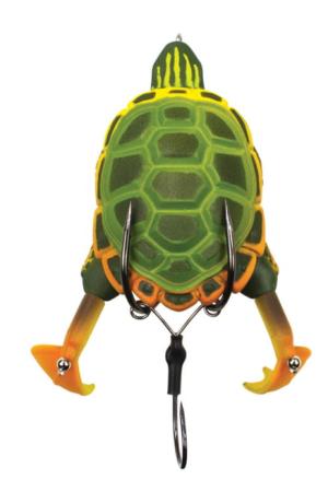 Lunkerhunt Prop Turtle Bait, Timber, 3.5in & 3/4 oz, TURTLE02
