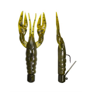 Lunkerhunt Finesse Craw Jig - Green Pumpkin