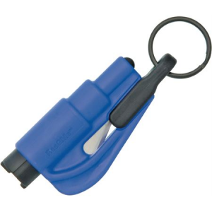 LifeHammer 02 ResQMe Keychain Rescue Tool with Blue Plastic Construction