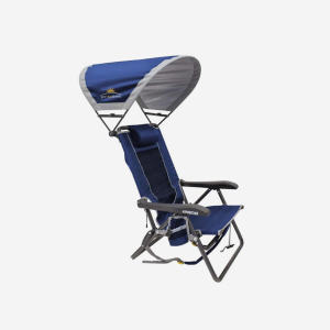 GCI SunShade Backpack Event Camp Chair - Blue
