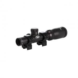 BSA Optics Tactical Weapon 1-4x Riflescope, Mil-Dot Reticle, .223/.308 Turrets, Black, TW-14X24W1PMTB