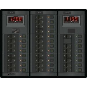 Blue Sea Systems 12V DC Main + 19 Positions / 120V AC Main + 6 Positions 1218, 1218