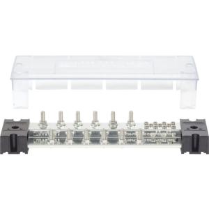 Blue Sea Systems PowerBar 1000 - 12 5/16 Terminal Studs w/Cover, 1993
