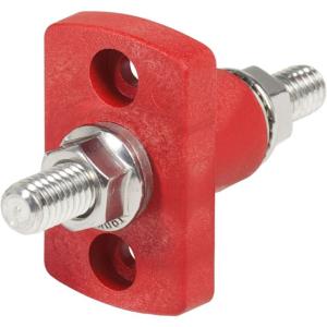 Blue Sea Systems Red Terminal Feed Through Connector 2204, 2204