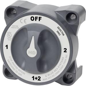 Blue Sea Systems HD-Series Battery Switch Selector w/Alternator Field Disconnect 3003, 3003