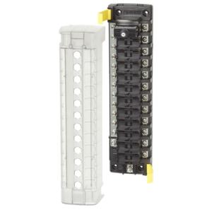 Blue Sea Systems 5054 ST CLB Circuit Breaker Block - 12 Position w/Negative Bus, 5054