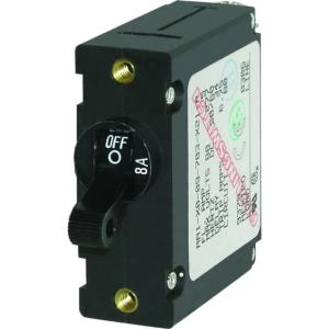 Blue Sea Systems 7347 AC/DC Single Pole Magnetic World Circuit Breaker - 8 AMP, 7347
