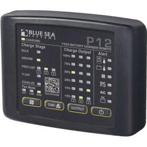 Blue Sea Systems P12 LED Remote f/Battery Chargers 7520, 7520
