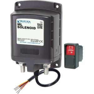 Blue Sea Systems ML-Series Solenoid w/Contura Switch 12VDC 7701, 7701