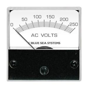 Blue Sea Systems 8245 AC Analog Micro Voltmeter - 2 Face, 0-250 Volts AC, 8245