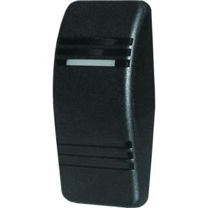 Blue Sea Systems 8294 Contura Switch Actuator - Black - Single Lens, 8294