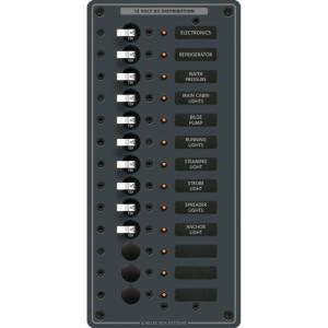 Blue Sea Systems Panel DC 13 Position Vertical 8376, 8376