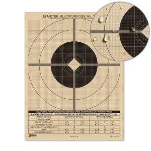 Rite in the Rain 25 Meter Mil Target - 9130