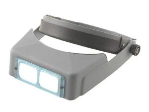 Donegan Optical OptiVISOR Magnifying Headband Visor with 2X at 10 Lens Plate - 378812"