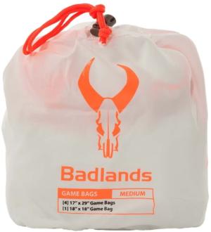 Badlands Game Bags 5 Pack, White, Large, 21-41603