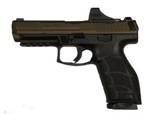 HK VP9A1 F 9mm 4.5" Bbl Optics Equipped SCS Pistol w/(1) 17rd & (1) 20rd Mag 81001301