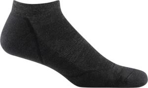 Darn Tough Light Hiker No Show Lightweight Hiking Sock - Mens, Black, Medium, 1990-BLACK-M-DARN