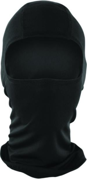 Zan Headgear Balaclava, Polyester, Black, WBP114