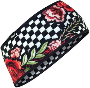 Zan Headgear SportFlex Headband, One Size, Checkered Floral, HBL421