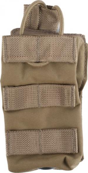 Tactical Assault Gear MOLLE Single Shingle Magazine Pouch, Coyote Tan 812055
