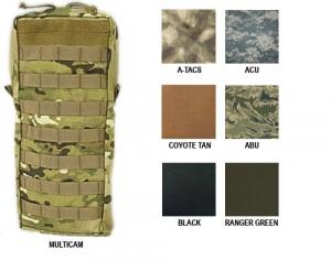 Tactical Assault Gear TAG MOLLE Hydration Carrier, Mc Black, 835883