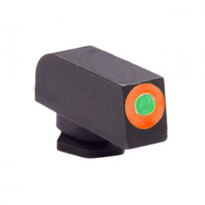 Ameriglo Night Sight Set - ProGlo Style - FRONT Sight Only - Green w/ Orange Circle Outline - All For Glock Models GL-212-OR-C