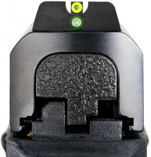 AmeriGlo Tritium i-Dot Night Sight Set All MP except Shield, Green/Orange ProGlo Front, Green Round Notch Rear SW-501