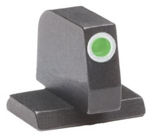 Ameriglo Front Tritium Night Sight For S&W M&P Green With White Outline .320 Height .130 Width