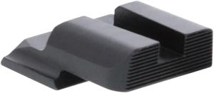 AmeriGlo Rear Only-Serrated Black .165 Sq notch, SW-435R