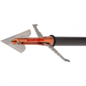 .30-06 Outdoors Blood Bath Broadhead 100 gr. 3 pk., 4 Blades, Orange, BBH100-3