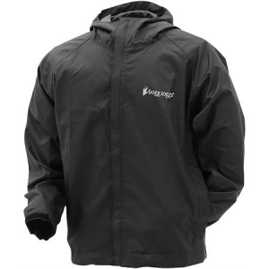 frogg toggs Men's Stormwatch Jacket Black, X-Large