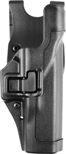 BlackHawk Duty Gear Level 2 SERPA Holster, Right Hand, Black - For Glock 17/19/20 & Similar 44H000BK-R