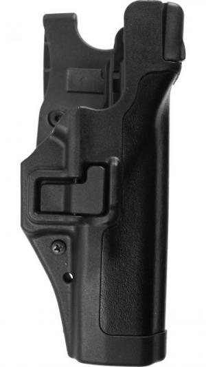 Blackhawk SERPA Level 3 ALS Duty Holster, Right Hand, Black, Matte - For Glock 20/21/37/38 and M&P .45, 44H113BK-R