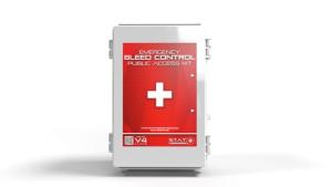 S.T.A.T. Medical Devices Public Access Bleed Control Kit w/ Enclosure X-Force, 17-00044