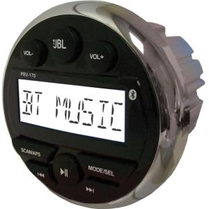 JBL Am/Fm/Bluetooth Round Stereo Stereo Only, JBL-PRV175