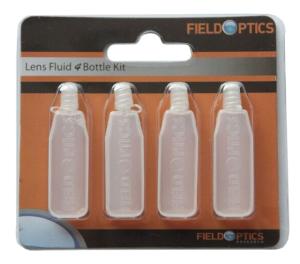 Field Optics Research Pock Lens Cleaner Mini-Bottle Refill, 4 pack Blister, P004