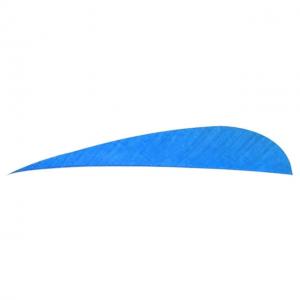 Trueflight Parabolic Feathers, Blue 4 in. RW 100 pk., 11507