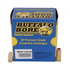Buffalo Bore Ammunition 21B/20 10MM 180GR JHp 20rds