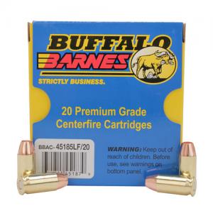 Buffalo Bore Ammunition 45/185L 45A +P 185G TACXp 20rds