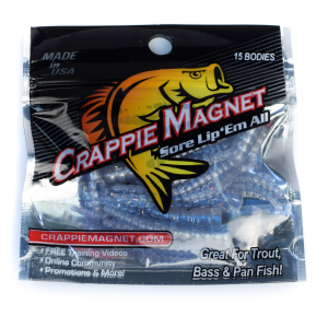 Leland Lures Crappie Magnets 15-Pack Killer Klatt