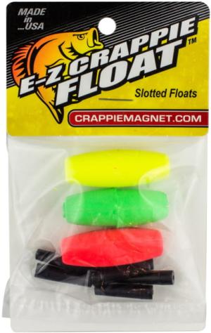 Leland Crappie Magnet EZ Crappie Float, 1.50 in, Green, Red Yellow, 87610