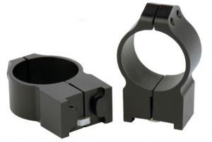 Warne Maxima Steel Rings, 30mm, Ruger #1, MINI 14-30 Grooved Receiver, PA, High - Matte 15RM