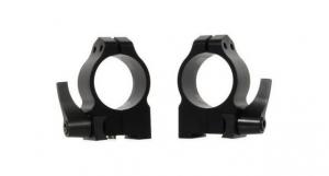 Warne Maxima Steel Rings, 30mm, CZ 550 19mm Grooved Receiver, QD, Medium - Matte 14BLM