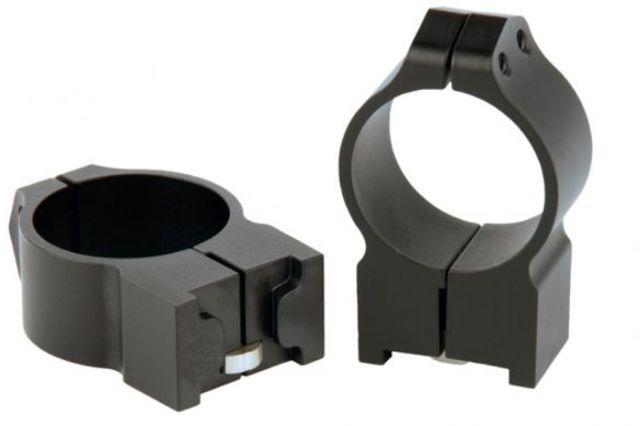 Warne Maxima Steel Rings, 30mm, Ruger M77 & Hawkeye Grooved Receiver, PA, High - Matte 15R7M