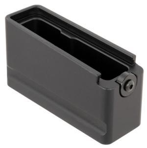 Warne P-Mag AICS Extended Magazine Base Pad, 4-Round, Black, 5011-4RD