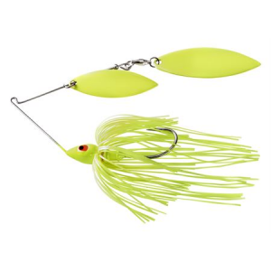 War Eagle Double Willow Spinnerbaits - Chartreuse