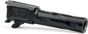 Zaffiri Precision Flush and Crown Pistol Barrel, Sig P365, 9mm, 1/16 Twist, 416R Stainless Steel, Black Nitride, ZpBarP365FlushBlk