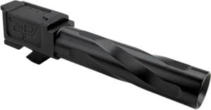 Zaffiri Precision Glock 23 Gen 3 Flush and Crown Barrel, Black Nitride, ZP.23BBN